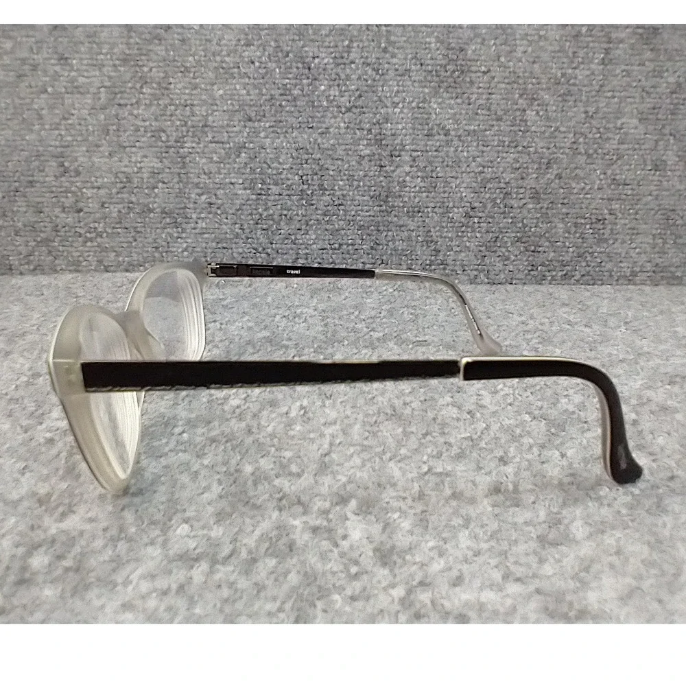 Kensie Travel Eyeglass‎ Frames Black Clear Cat Eye Frames 53-17-135 BK with Case